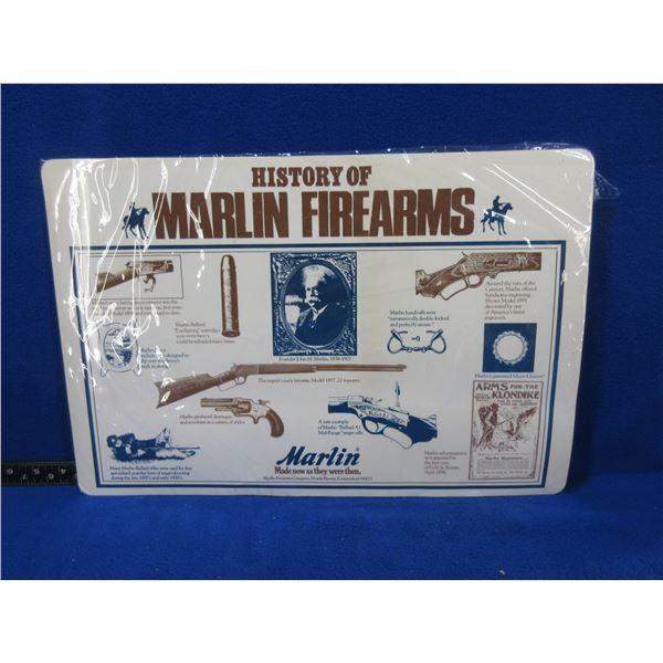 History of Marlin Firearms - Counter Mat