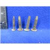 Image 1 : 4 Railroad Date Nails - 26, 30, 33, 60