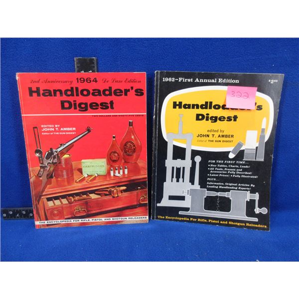 2 Books - Handloader's Digest 1962 and 1964