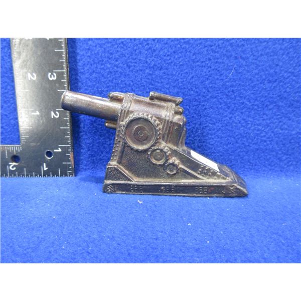 Cast Iron Toy Cannon - Made in Canada