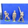 Image 1 : 3 Vintage Lead Army Men
