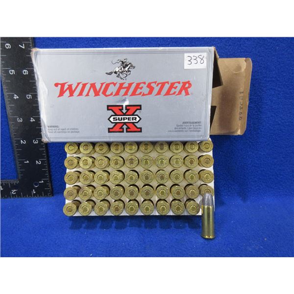 44 S&W Spl. 246gr LRN Winchester SuperX Cartridges