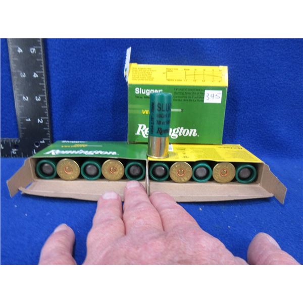 12 Ga. 2 3/4" 7/8oz HV Remington Slugger Rifled Slugs