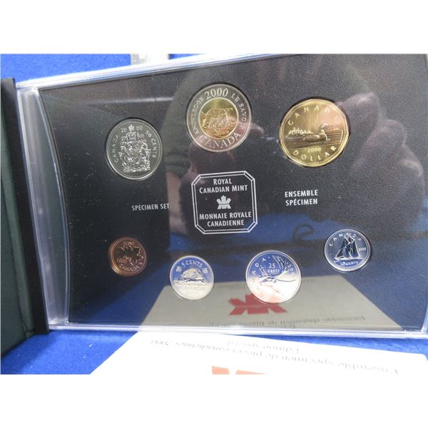 2000 - Canadian 7 Coin Specimen Set