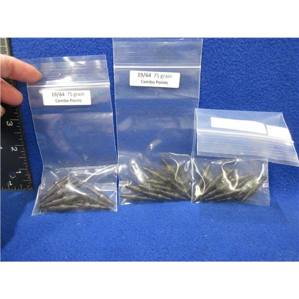 NEW - Combo Points 19/64 75 Grain - 3 Bags of 12