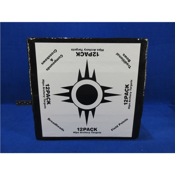 NEW - 12Pack Hips Archery Targets  - 12"x12"x12"