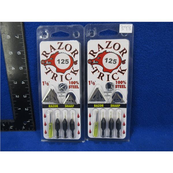 NEW - Razor Trick 125 Solingen SS Blades - 2 Packages