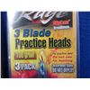 Image 2 : NEW - Rage SlipCam 3 Blade Practice Heads - 100 Grain
