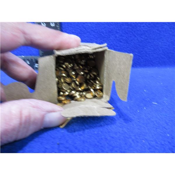 30 Cal. Ideal Gas Checks - Box of 1000 Approx. 3/4 Full