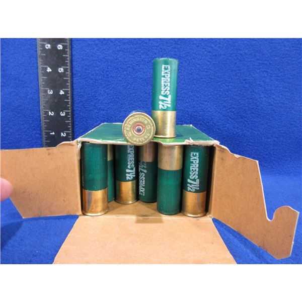 12 Ga. 2 3/4" 7 1/2 Shot Remington Express Shotgun Shells