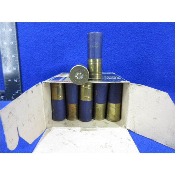 12 Ga. 2 3/4" 4 Shot Imperial iVi Shotgun Shells