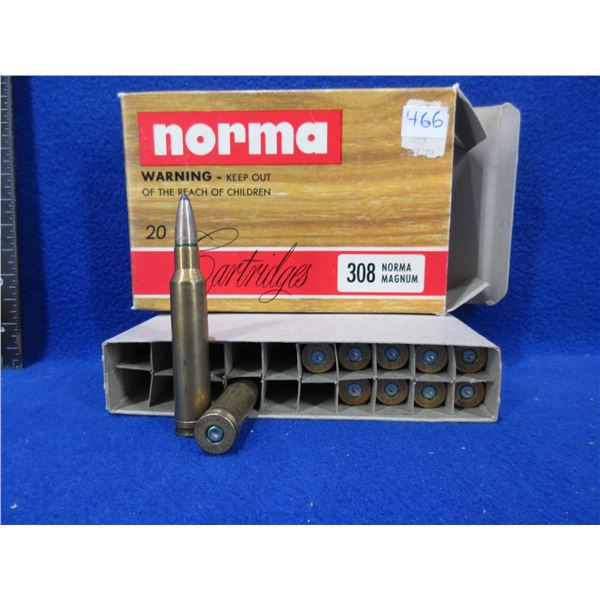 Collector Ammo - 308 Norma Magnum 180gr SP Cartridges