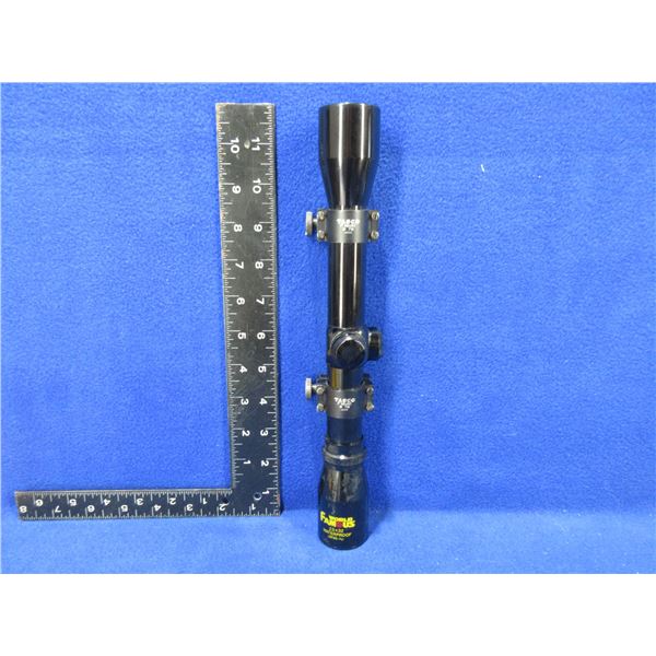 World Famous 2.5X32 Rifle Scope with Tasco 1" Rings