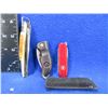 Image 1 : 3 - Folding Pocket Knives