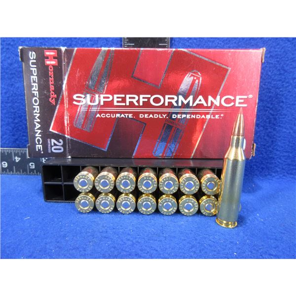 243 Win. 80gr GMX Hornady Superformance Cartridges