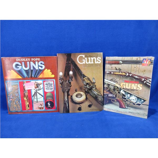 3 Gun Books - The Great Guns, The Pleasure of Guns