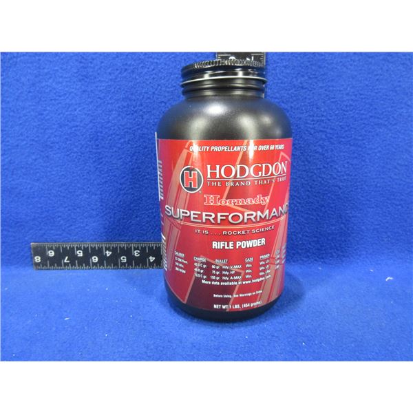 Hodgdon Hornady Superformance Rifle Powder - 1 lb Tub