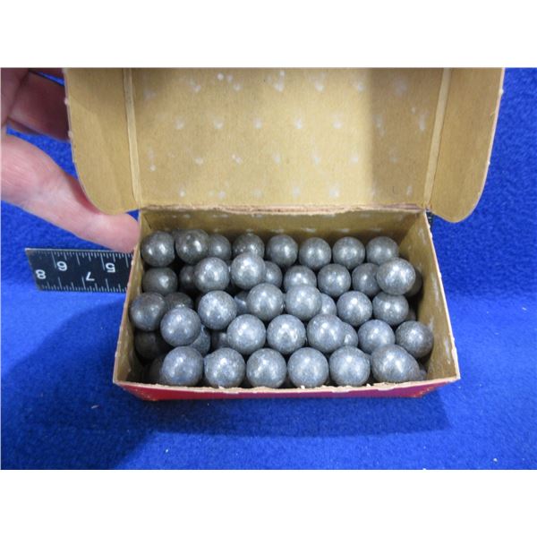 .535 Dia. Hornady Lead Balls - Box of  Approx. 94
