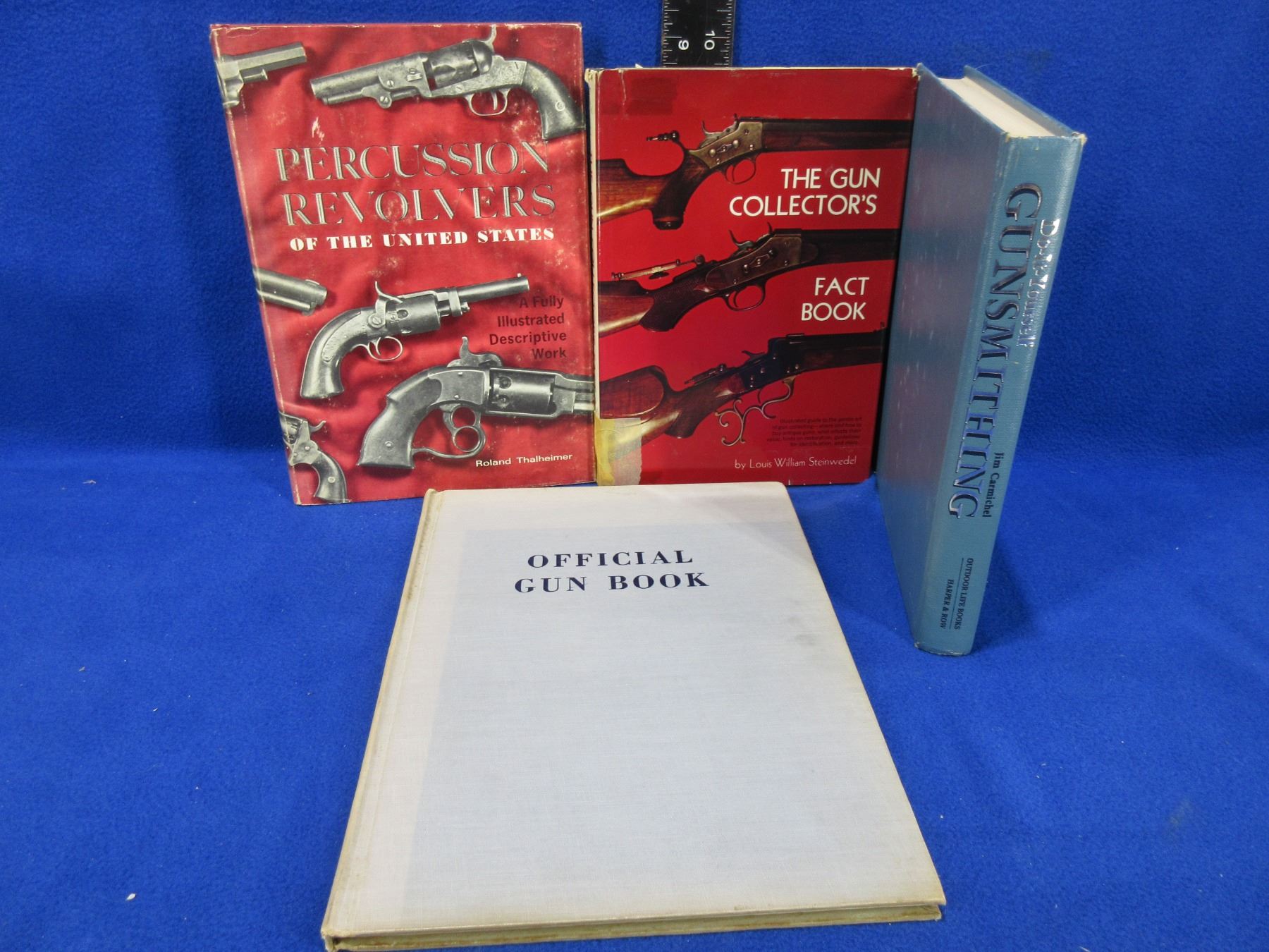 4 Gun Books Official Gun Book, Percussion Revolvers