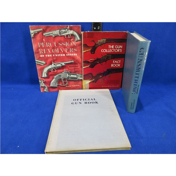 4 Gun Books - Official Gun Book, Percussion Revolvers