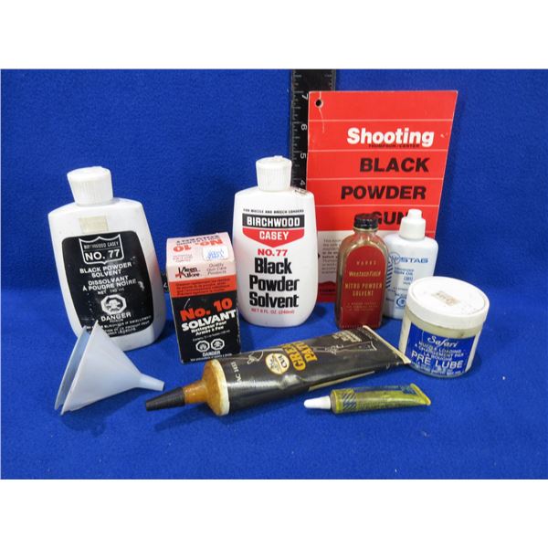 Lot of Misc. Black Powder Cleaning Supplies