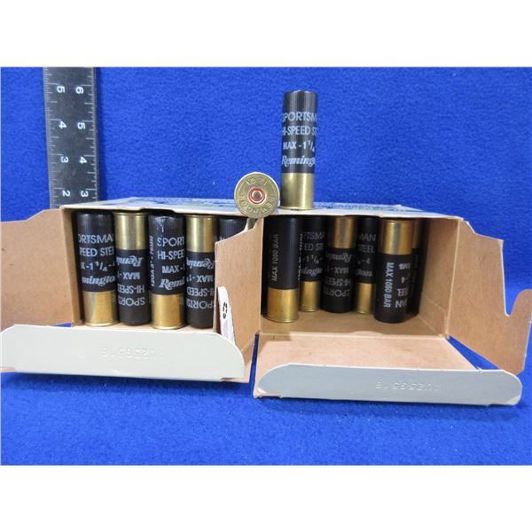 12 Ga. 3" 4 Shot Remington Sportsman Shotgun Shells
