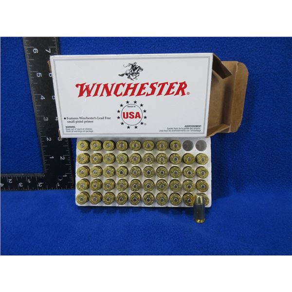45 Auto 230gr BEB Winchester Cartridges - Open box of 49