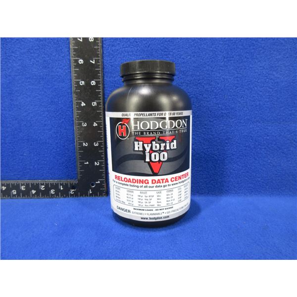 Hodgdon Hybrid 100 Rifle Powder - 454 Gram Tub