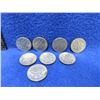Image 1 : 8 USA 10 Cent Pieces