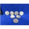 Image 1 : 7 Canadian 10 Cent Pieces - Some are 800 Silver