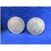 Image 2 : 2 Canadian 50 Cent Pieces - 800 Silver - 1960, 1965