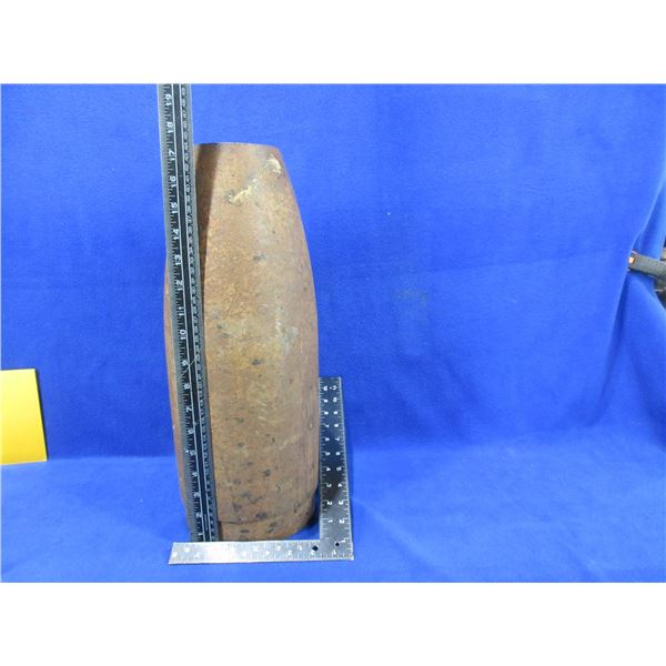 WWI Era Artillery Shell - 7" x 17 1/2"
