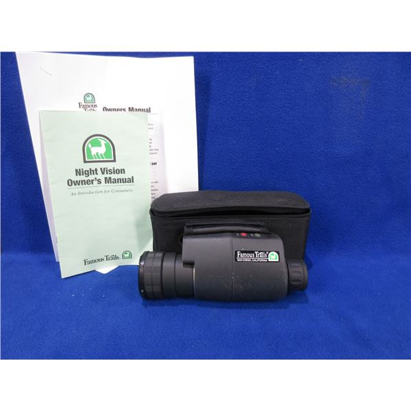 Famous Trails FT950 Night Vision - Tested Appears Working