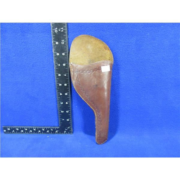 Unknown Leather Holster - 4762 38 5 Stamped on Belt Loop