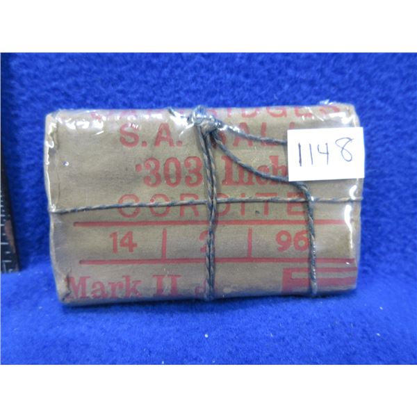 Collector Ammo - .303 Inch Cordite S.A. Ball Cartridges