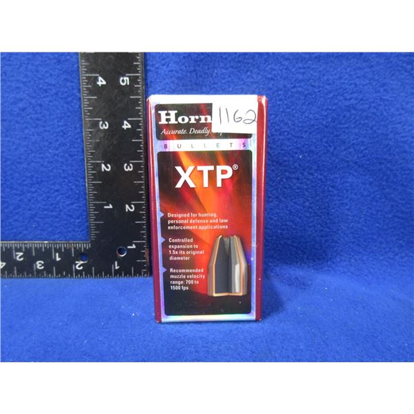 38 Cal. 158gr XTP Hornady Bullets - Sealed Box of 100