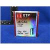 Image 2 : 38 Cal. 158gr XTP Hornady Bullets - Sealed Box of 100