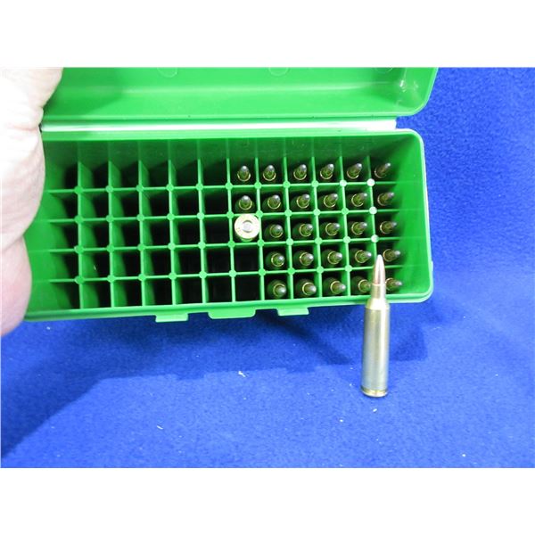 22-250 Rem. 55gr Reloads - Case-Gard Tub of 29