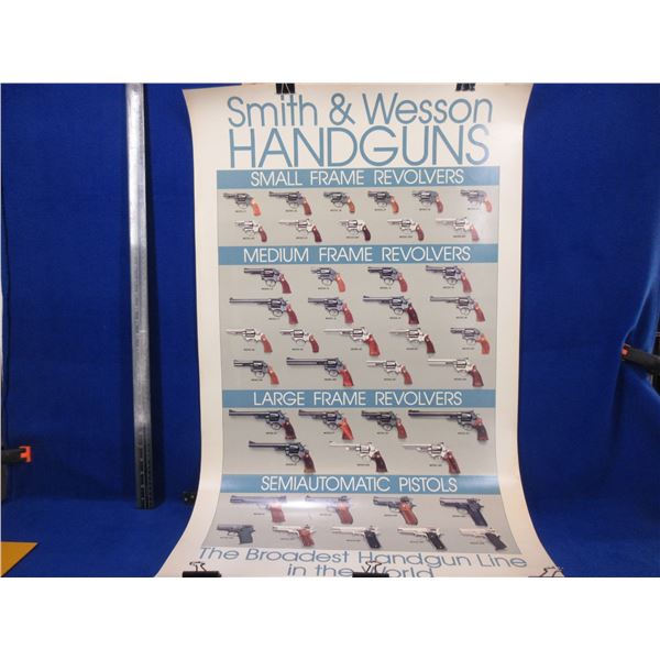 Smith & Wesson Handgun Poster - 39" x 23 1/2"