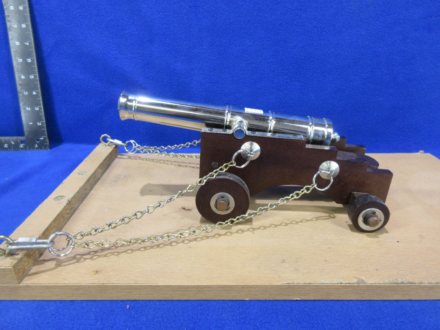 50 Cal Cannon Black Powder Only Traditions Spain lot-vintage-spain-58-cal-black-powder-cannon