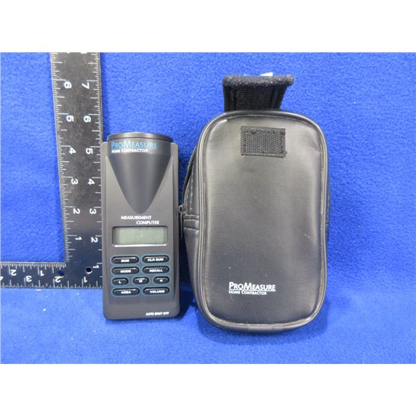 ProMeasure Home Contractor Measurement Computer