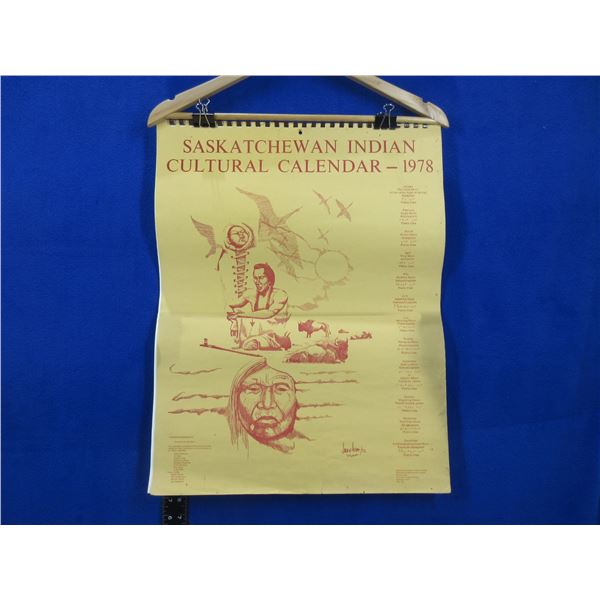 1978 Saskatchewan Indian Cultural Calendar