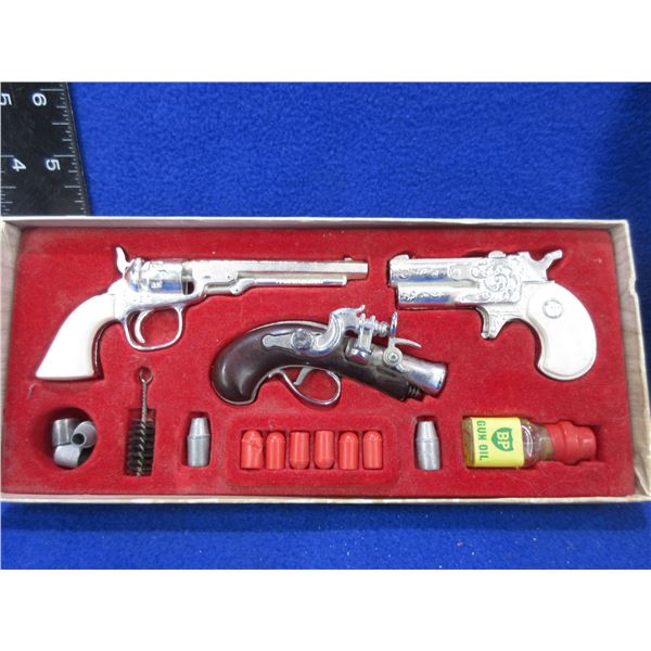 The Outlaw Presentation Case of Miniature Antique Firearms