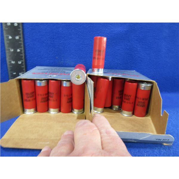 12 Ga. 2 3/4" 6 Shot Winchester Heavy Game Load