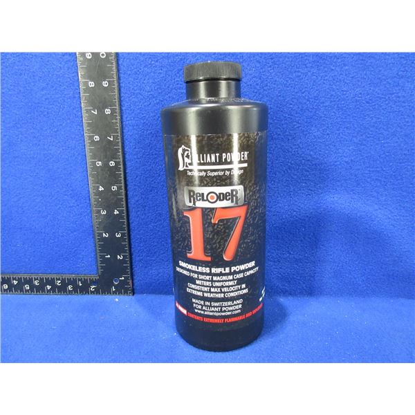 Alliant Powder Reloder 17 Short Magnum Rifle Powder