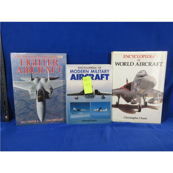 3 Aircraft Books - Fighter Aircraft, Modern Military Aircraft