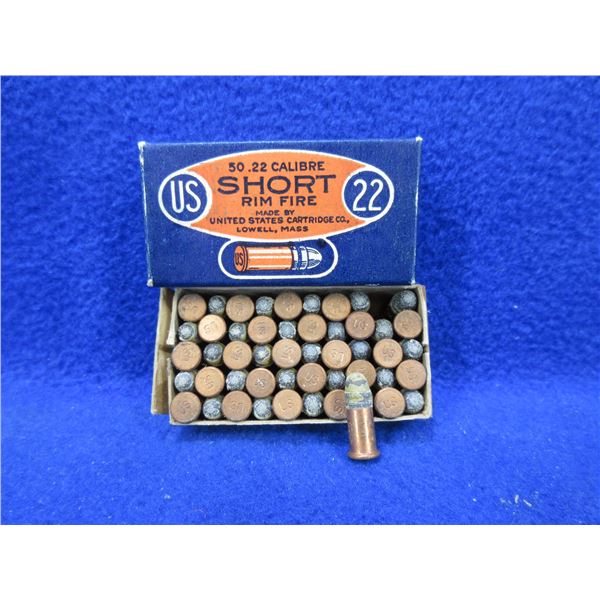 Collector Ammo - 22 Short Lesmok US Cartridge Co.