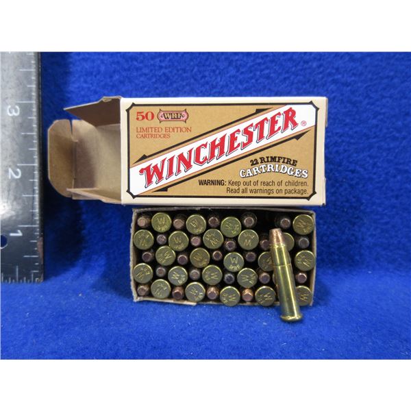 Collector Ammo - 22 WRF Win. Limited Edition Cartridges