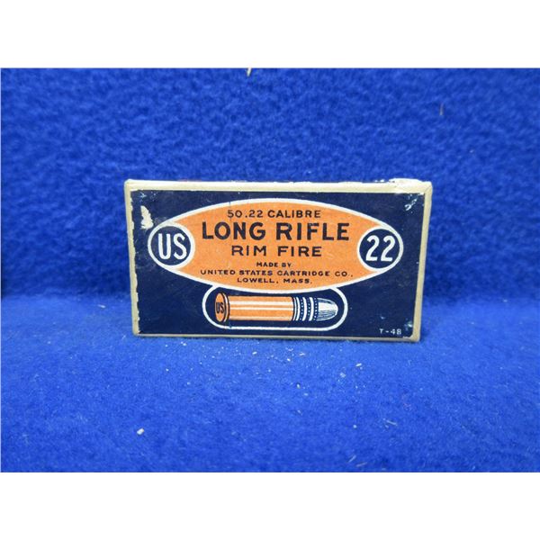 Collector Ammo - 22 LR 22 NRA Lesmok US Cartridge Co.