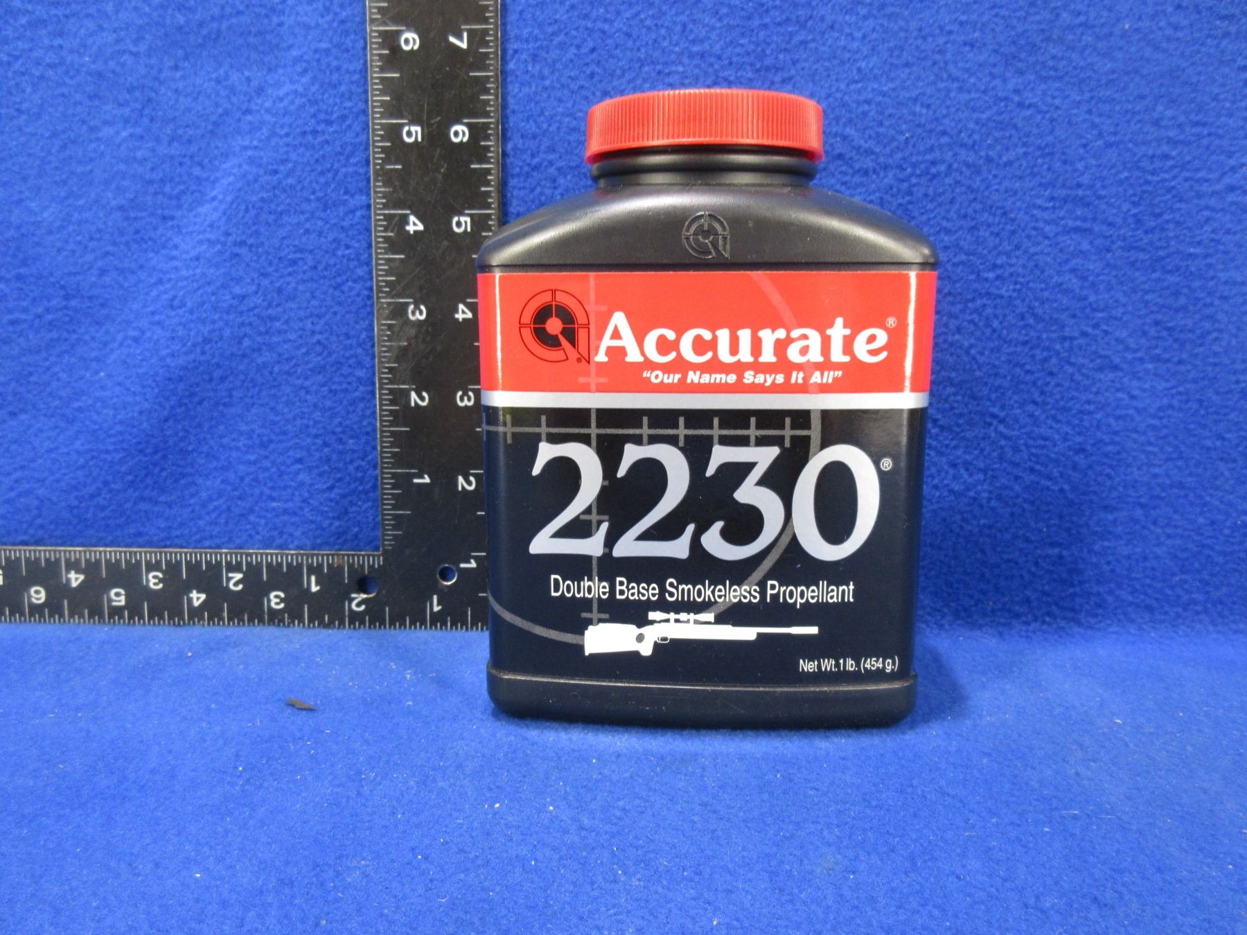 Accurate 2230 Double Base Powder - 1 lb Tub Appears Full